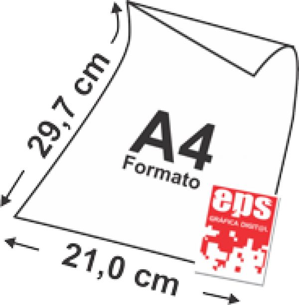 Impressão Colorida A4 em Sulfite